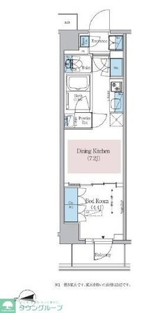 アーバネックス新御徒町駅前の物件間取画像